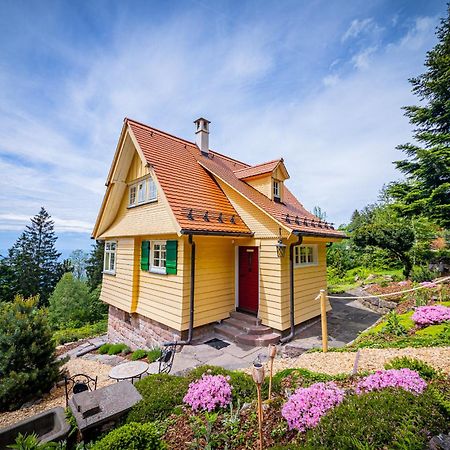 Sonnenhaeusle - Natur. Fernblick. Panorama-Sauna. 사스바흐발덴 외부 사진